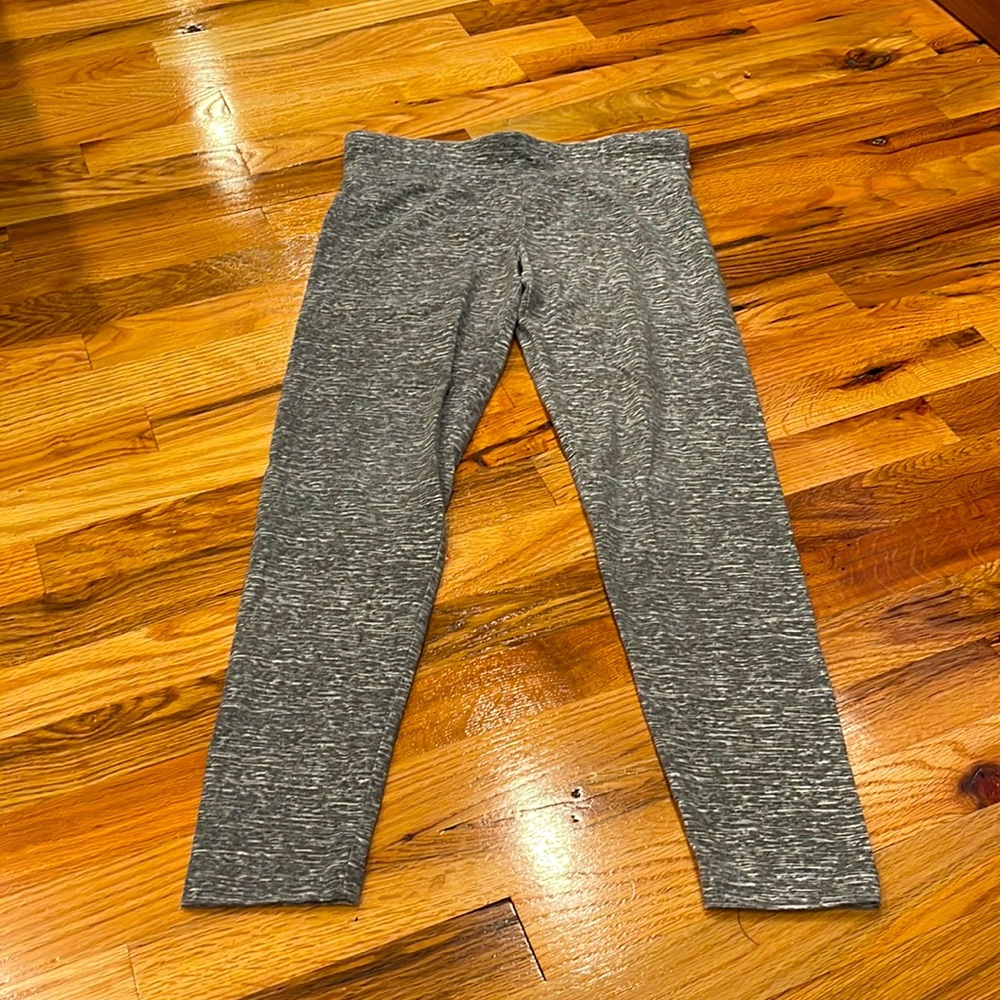 Gray leggings